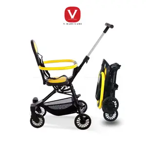 V-BABYCARE Stroller Baby Kereta Dorong Balita Lipat Magic Stroller Baby 2 Way Travel / VBABY-Q2