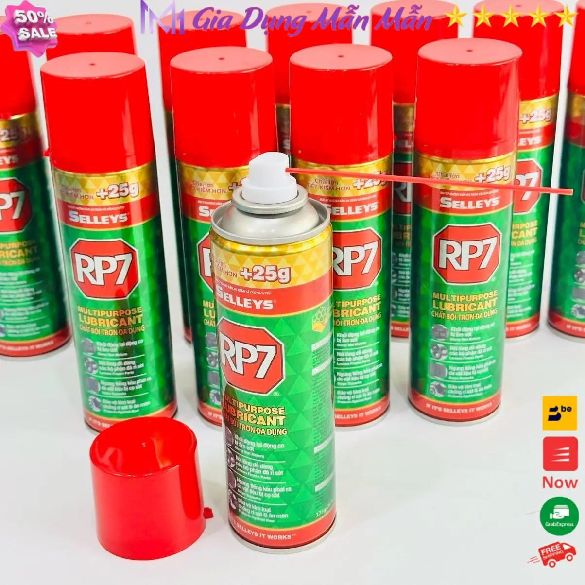 Chai xịt chống rỉ sét CR7 chính hãng 150ml - SKU167 - Làm Sạch