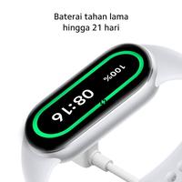Gambar Xiaomi Smart Band 9 Layar Amoled 1,62 150+ Mode Olahraga - White dari gajettoid Kota Administrasi Jakarta Pusat 3 Tokopedia