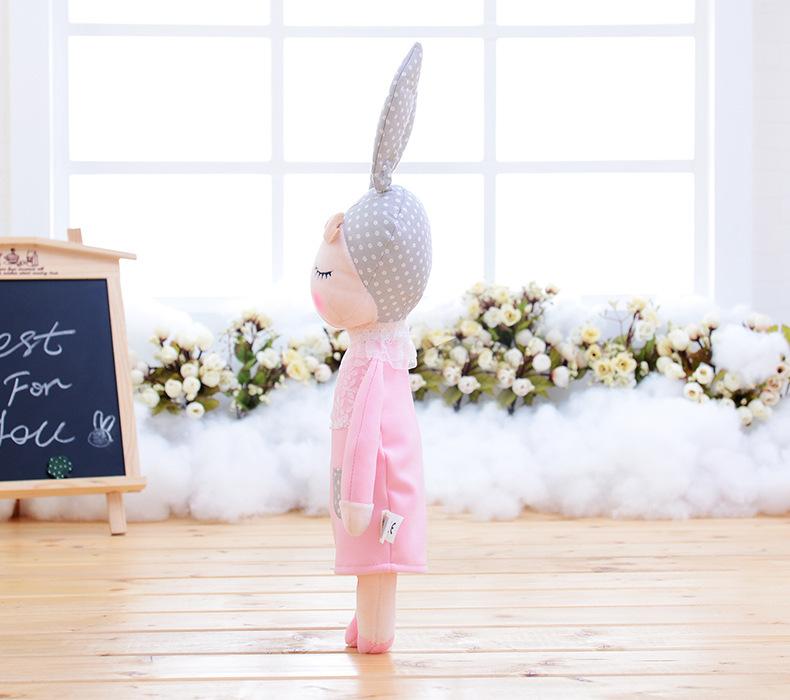 Product Introduction of In Stock Baby Toys Educational Toys Coax Baby Objects in Stock Baby Toys Educational Toys Coax Baby Objects MeToo MeToo Angela Plush Toy for Girls Bunny Doll Pacify Birthday Gifts Children's Toys 32