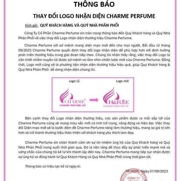 NƯỚC HOA NỮ CHARME PINACLE 100ML (Tặng chai 10ml mùi ngẫu nhiên) NGỌT NHẸ NHÀNG , QUYẾN RŨ Xịt Thơm Perfume Cosmetic Women 2