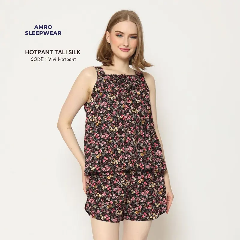 VIVI HOTPANT - AMRO SLEEPWEAR - HOTPANT TALI SILK - HOTPANT ONE SET 0