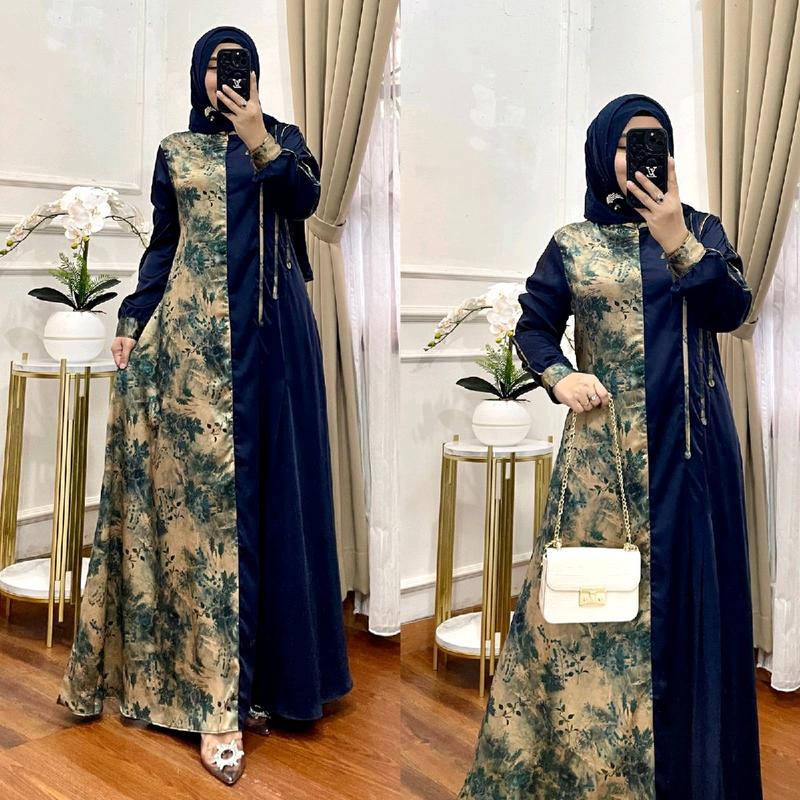 Syafira dress gamis premium lebaran 2