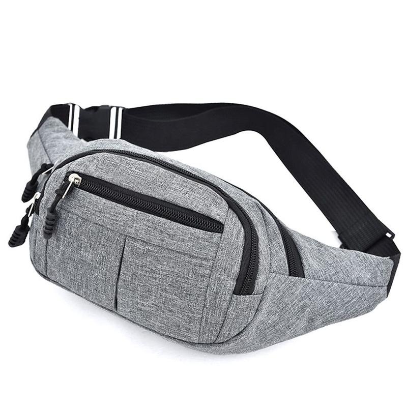 Product Introduction of Travel Bum Bags Sport Canvas Waist Bag Money Belt Pouch Chest Packs Fanny Pack 15