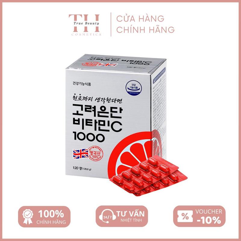 Viên Uống Vitamin C 1000mg Korea Eundan 120 Viên