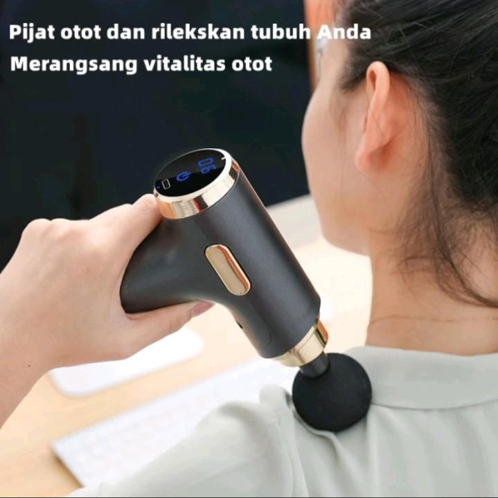 Alat Pijat / Massage Gun 4 in 1 - Deep Tissue Muscle Massager 1