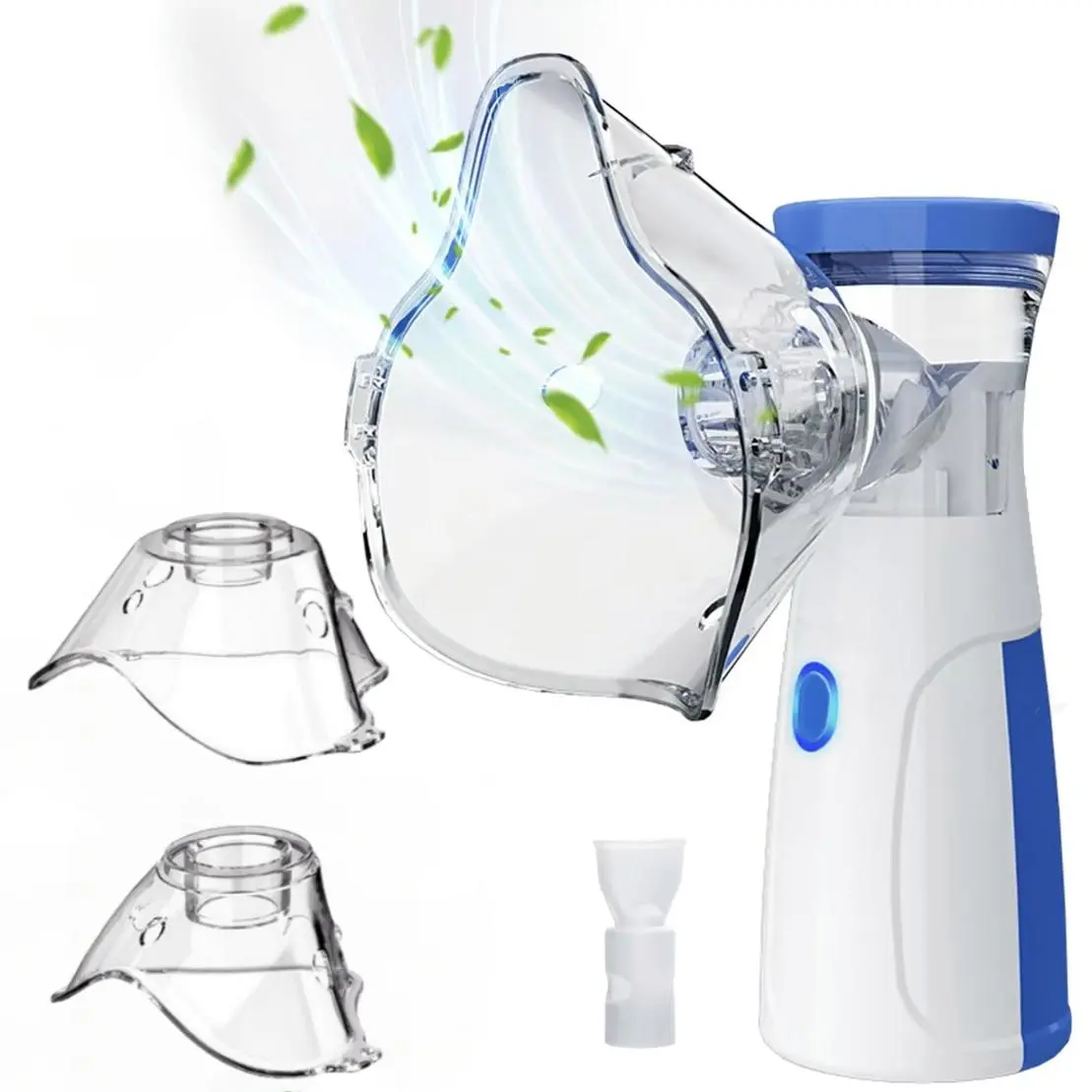 Portable Mesh Nebulizer, 1 Piece Electric Atomizer with Accessories, Compact Design for Home and Outdoor Use, Suitable for Adults and Kids