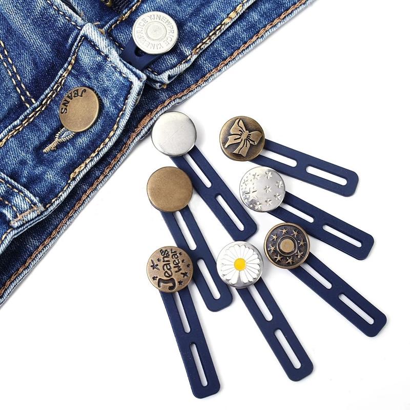 Product Introduction of Jeans Button Adjustable Detachable Waist Extension Buckle Pants Waist Adjustment Button 21