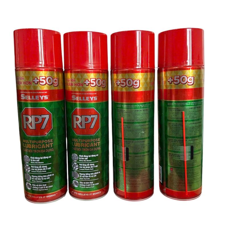 RP7 Chai Xịt Chống Gỉ Sét (350g) Lọ RP7 Xịt Bôi Trơn Đa Dụng - TikTok ...