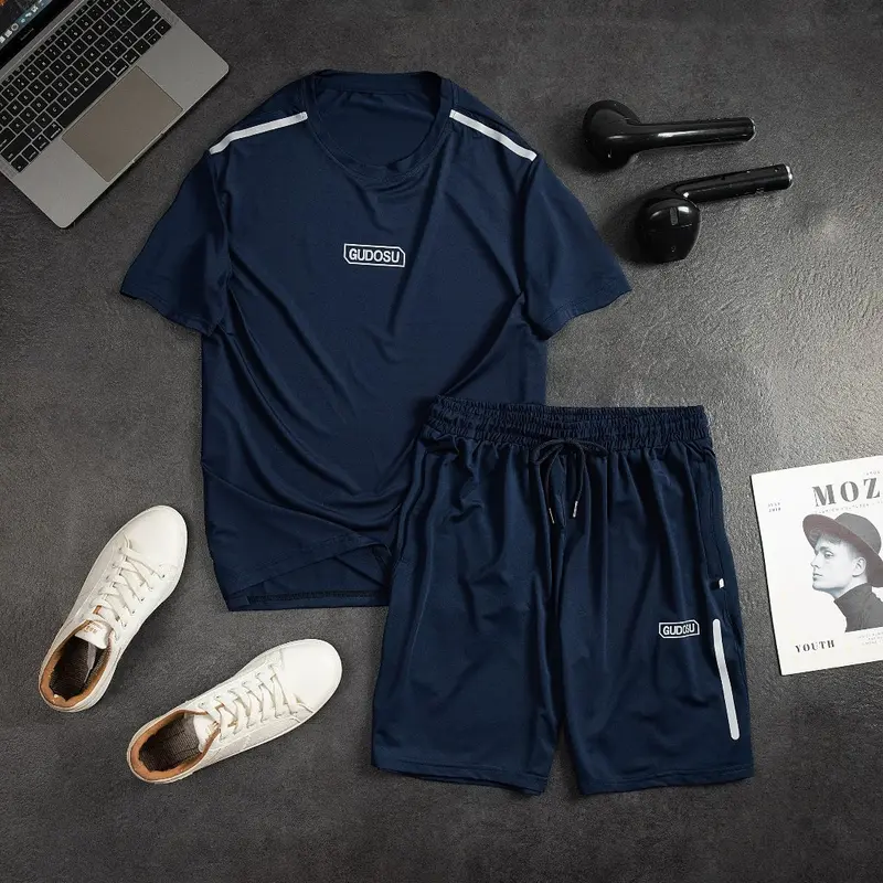 Đồ Bộ Nam Thun Lạnh co giãn 4 chiều mặc nhà, tập thể dục, chơi thể thao, tập gym vận động thoải mái Sport Chạy Bộ 1