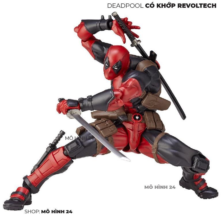 Product Introduction of Mô Hình Deadpool Có Khớp Cử Động Revoltech Full phụ kiện 16cm Figure Dead Pool Amazing yamaguchi figure complex marvel 27