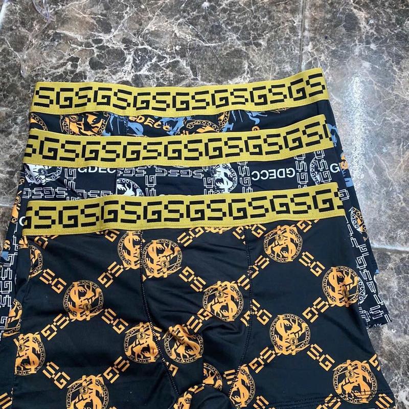 Combo 5 Quần sịp đùi nam HOÀNG GIA, chất liệu thun lạnh co giãn đàn hồi - Menswear, Boxer 7