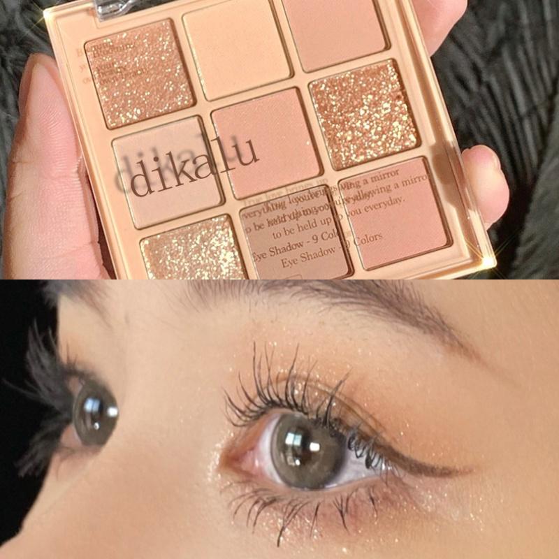  Bảng Màu Lì Màu Nude 9 Màu Lung Linh Và Tỏa Sáng Bảng Phấn Mắt Bảng Phấn Mắt Lấp Lánh Lì Phấn Mắt Sáng Bóng 