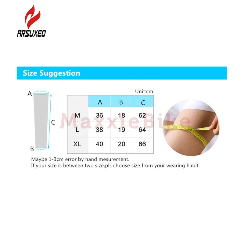 ARSUXEO Manset Kaki Sepeda Leg Sleeve Warmer Sun Screen Legging Cycling Outdoor Sports TT01 7