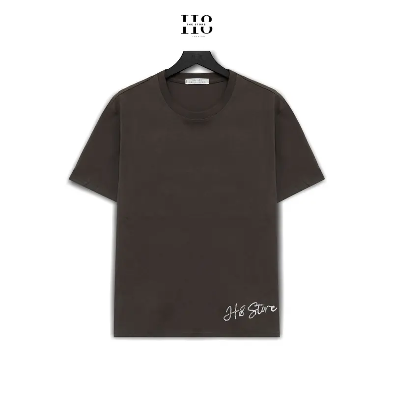 Áo Thun H8.Store - Hình in ánh kim tuyến - Unisex - Cotton 250gsm - Co dãn 2 chiều Cổ Tròn Nam Menswear 7