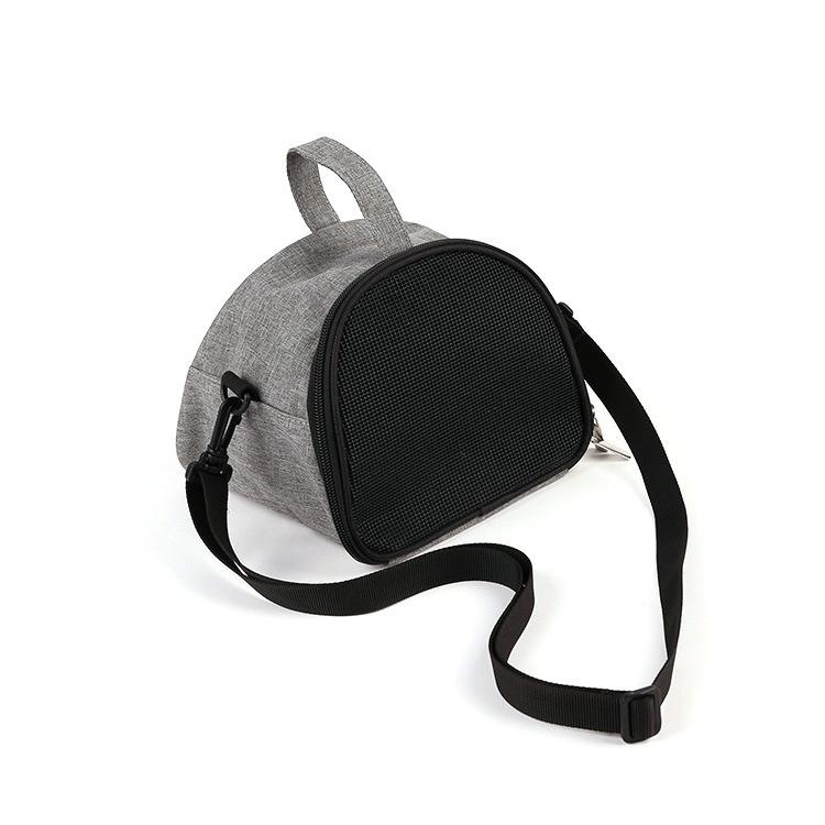 Product Introduction of Portable Small Pet Bag Hamster Honey Carriers Outgoing Bag Hedgehog One Shoulder Adjustable Breathable Carrying Bag mochilas 3