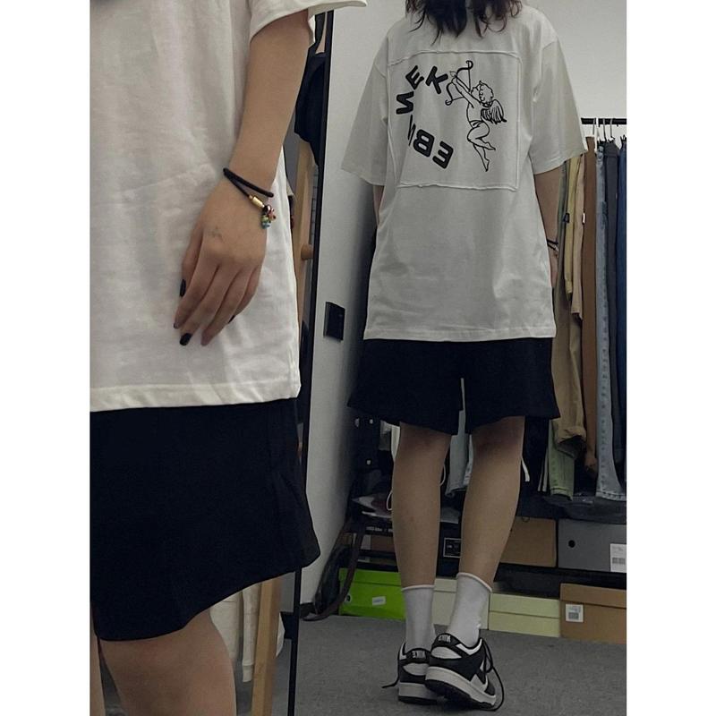 Quần Y2K Cotton Nguyên Chất, Phong Cách Y2K, Dáng Rộng Vừa Vặn, Dành Cho Phụ Nữ, Nam Giới Và Nam Giới, Thích Hợp Cho Quần Bảo Hộ Lao Động Đi Chơi Và Mùa Hè, Dễ Phối Đồ Và Hợp Xu hướng, CQ Sang Trọng, Phát Hành Năm 2003 4