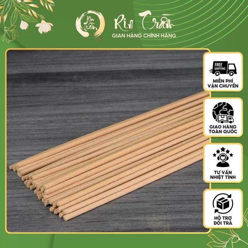 Nhang que Trầm Hương 1 hộp 500gr ( 0.5kg ) nhang  xanh