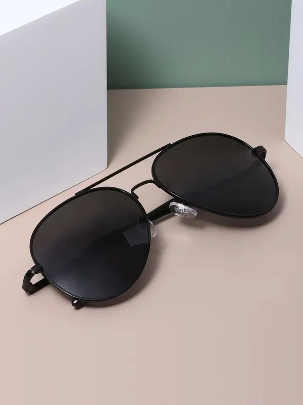 1 Pair Summer Top Bar Design Sunglasses, New Personality Travel Accessories for Women & Men, Lightweight and Durable for Outdoor Sun Protection Glasses for Daily Use 2