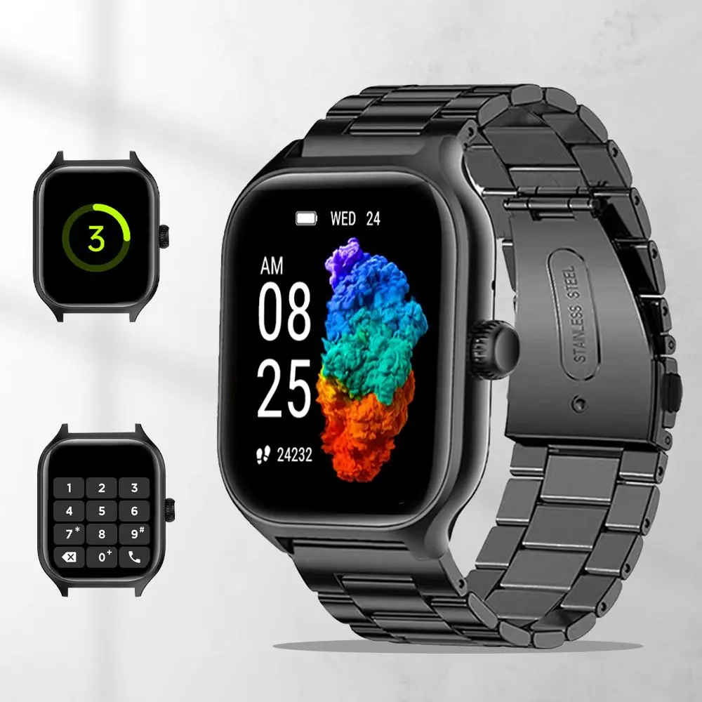 Multifunctional Smart Watch, Fashion Digital Watch with Multiple Sports Modes, IP67 Waterproof Sports Watch for Women & Men, Electronic Gadgets, Cyber