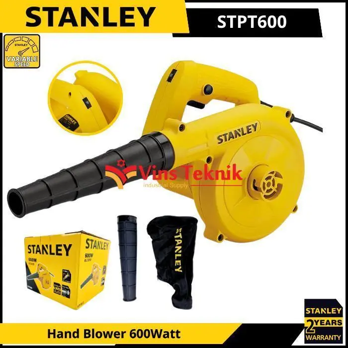 STANLEY STPT600 Mesin Blower Hand Blower Vacuum 600Watt STPT 600