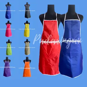 Celemek masak polos  celemek anti air  celemek dapur celemek parasut celmek apron masak Kain dewasa
