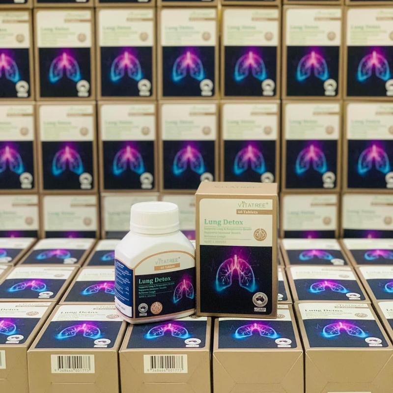 Viên Uống Hỗ Trợ Thải Độc Phổi Vitatree Lung Detox