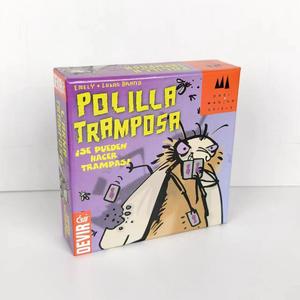Juego de Cartas Polilla Tramposa, 1 Caja de Diseño de Animales Divertidos, Juego Casual de Fiesta para Adultos y Adolescentes, Noche de Juegos en Família