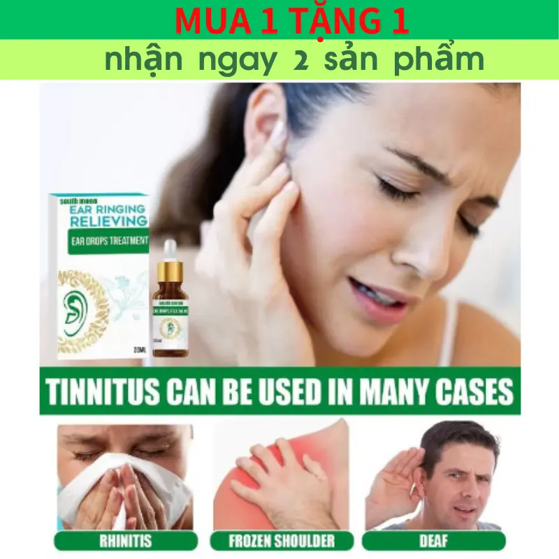 [HOT K] Thuốc Nhỏ Tai Ù Tai Thuốc Làm Sạch Tai Nhẹ Nhàng Dung Dịch Làm Sạch Trị Nhiễm Trùng Tai Chăm Sóc Sức Khỏe Tai Cho Người Lớn Thạch Cao Thảo Dược 20Ml