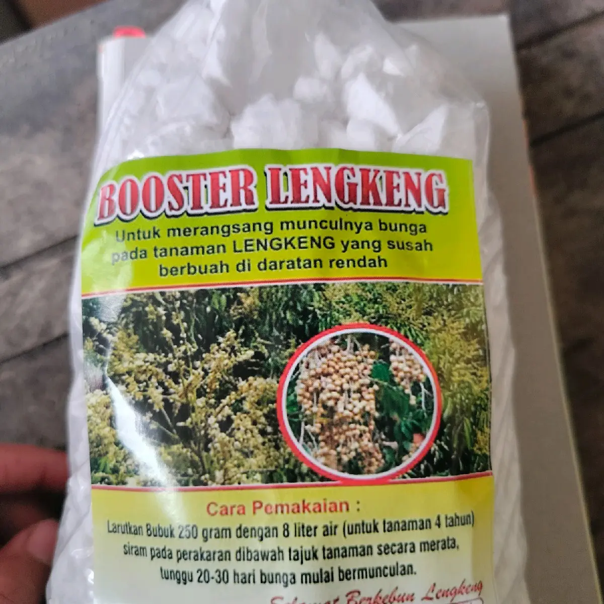 Pupuk boster kelengkeng serbuk 1kg