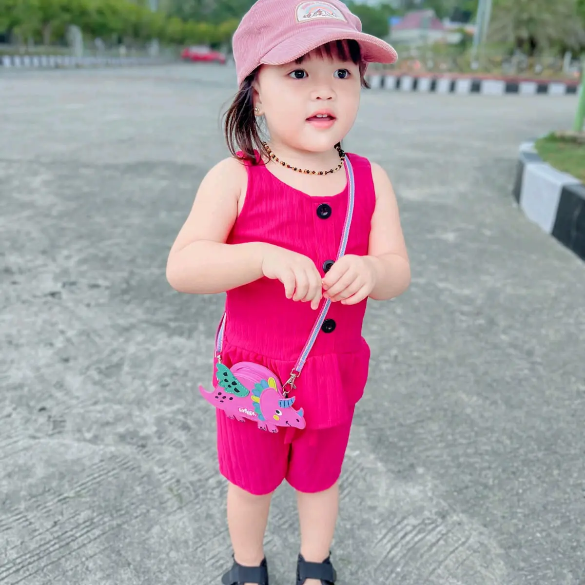 1-5th Oneset Anak Perempuan Lucu Yumna Polos Balita Bayi