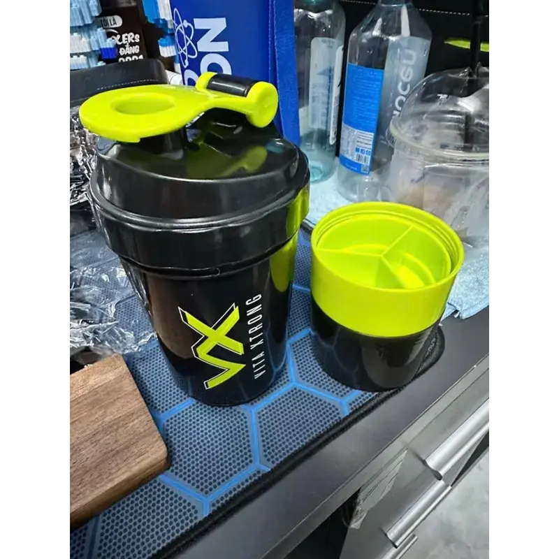Bình lắc gym Vitaxtrong - Bình lắc đa năng 2 ngăn VitaxTrong - Sport 3