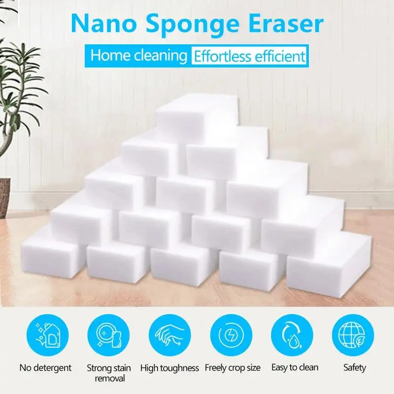 2-20 Pcs 10*6*2cm Upgrade Melamine Sponge Magic Eraser Cleaning Sponges for Kitchen Bathroom Cleaning Tools