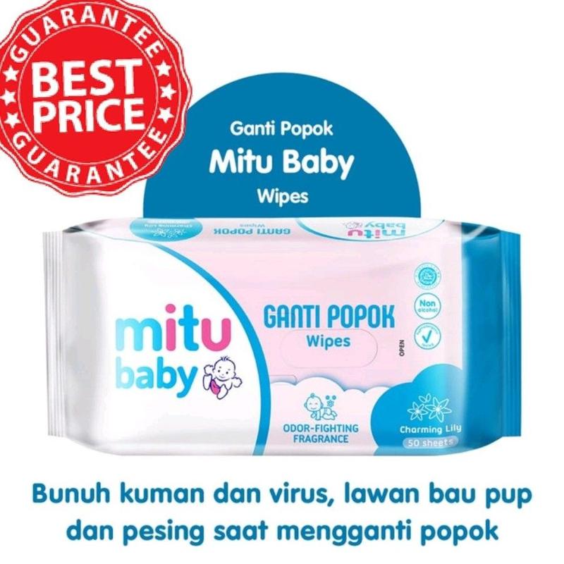 Tissu Tisu Basah Bayi Mitu 50 sheet BUY 1 GET 1 3