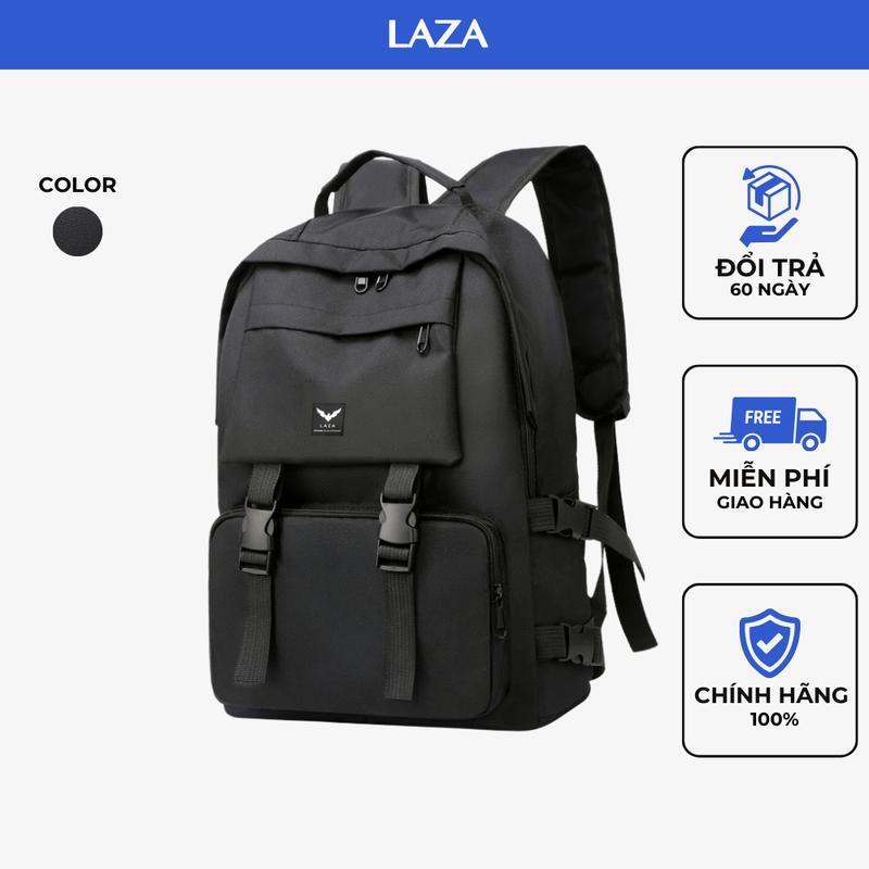  Balo Ulzzang nam nữ thời trang Burll Backpack 468 - Thiết kế đơn giản đi học đi làm đều được - Thương hiệu LAZA 