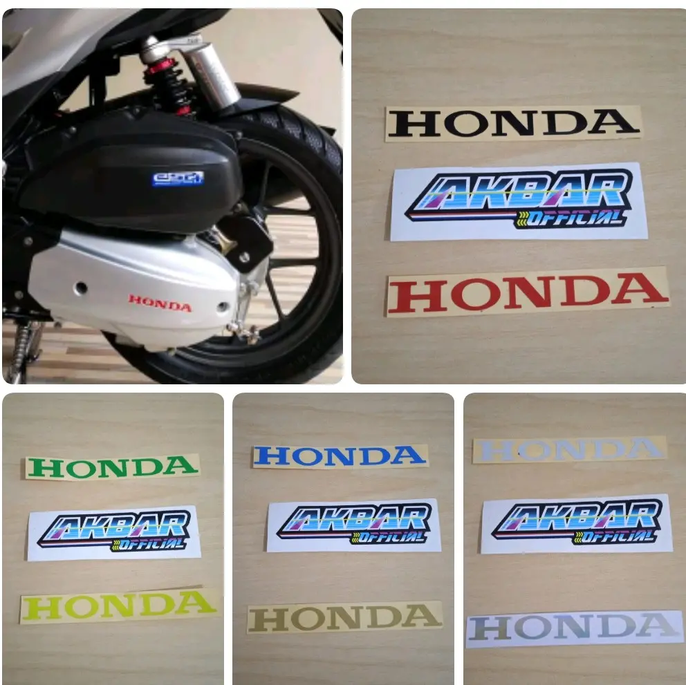 stiker cvt honda beat vario spacy pcx scoopy genio