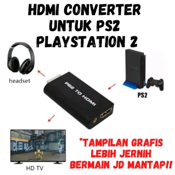PS2 to HDMI Adapter Converter 1