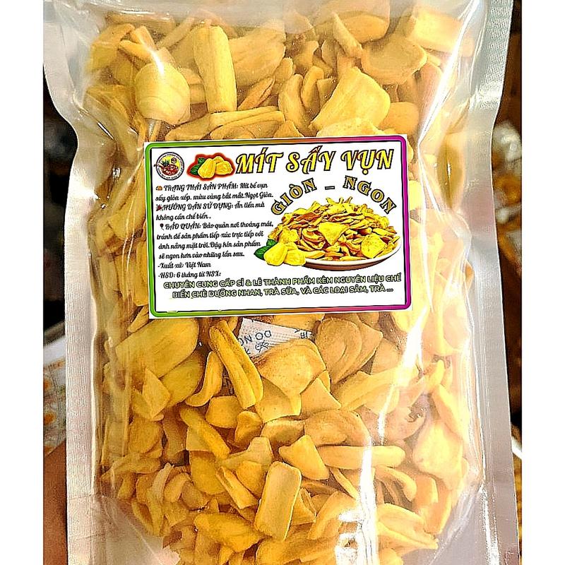 Mít sấy khô giòn hàng vỡ 500g Ăn Vặt Snack Food mít  sấy