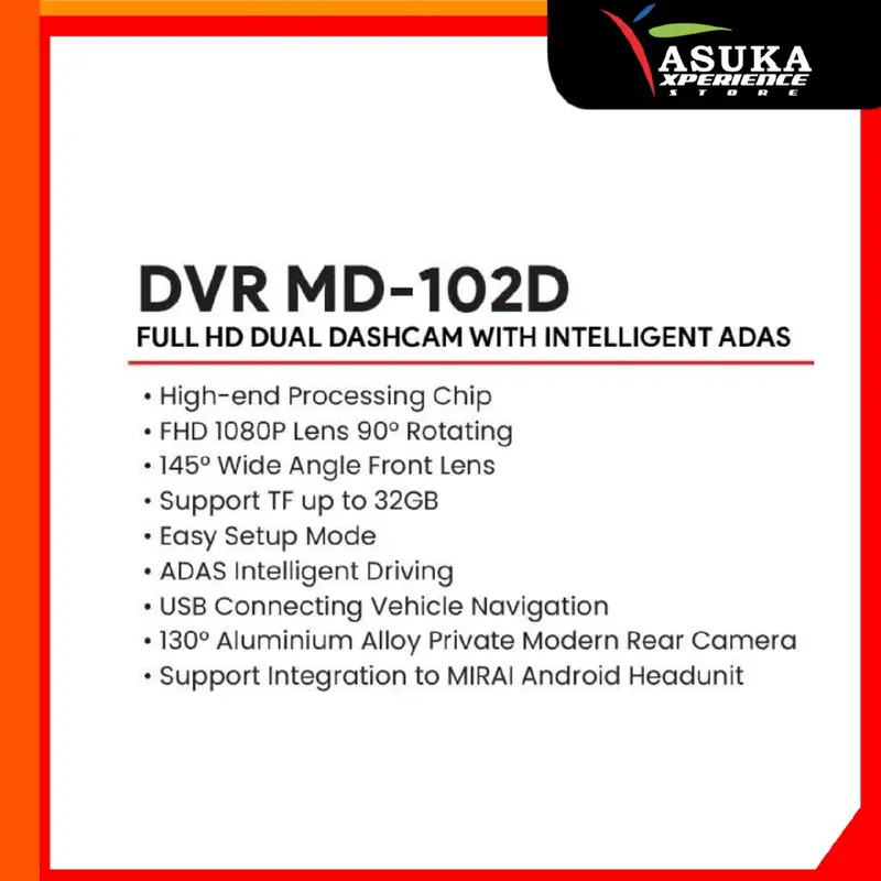 CAMERA DVR MD-102D 1
