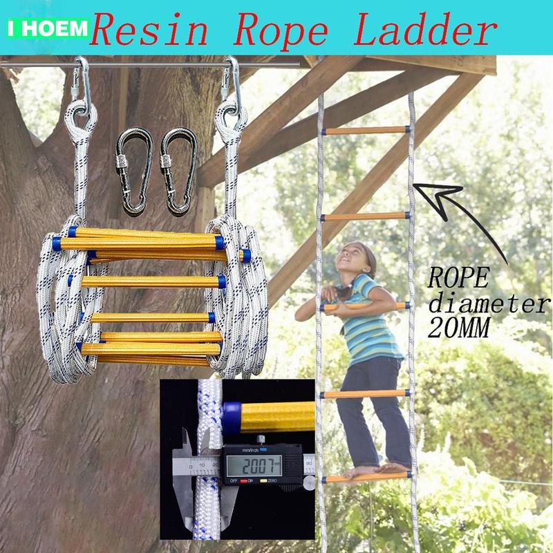 I HOEM Resin Rope Ladder for Outdoor and Home Safety - 3/5/10M - TikTok ...