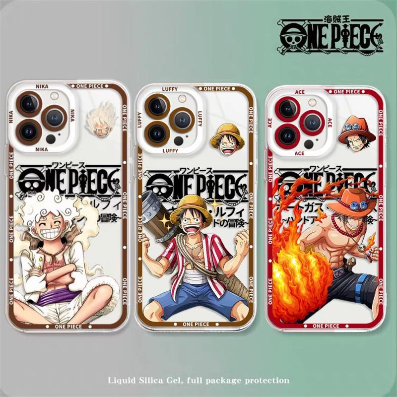 Ốp lưng cho oppo reno 8z 7z 5z 6z 5 6 5g a76 a36 a96 a52 a72 a9 a5 2020 a94 a74 a93 a95 f11 f9 f21 pro ốp điện thoại nhựa tpu trong suốt mềm anime one piece mica luffy dễ thương chống sốc mỏng hoạt hình