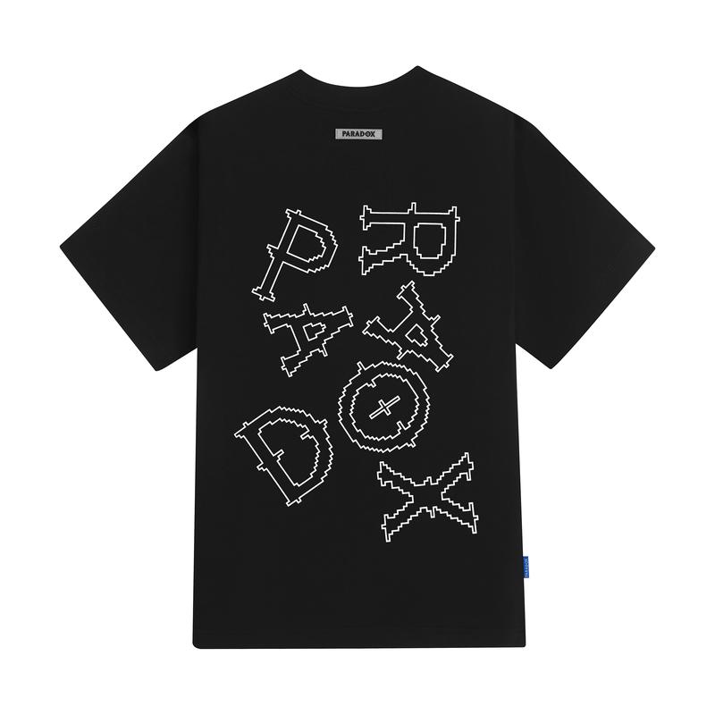 Áo thun PARADOX INCOHERENT TEE - Trắng Đen