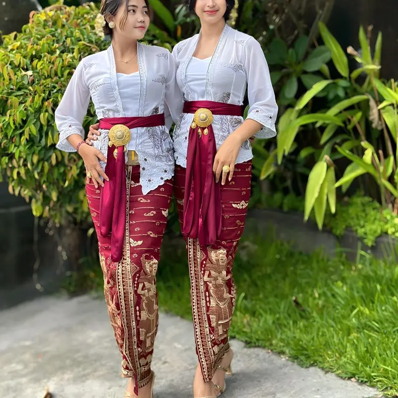 KAMEN JADI BORDIR MOTIF WAYANG FULL STRAIT 5