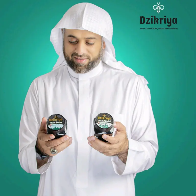 Madu Dzikriya Hutan Hitam Pahit al jaber Herbal Honey 3