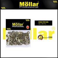 Gambar MOLLAR 93-078 Ring Per M6 Besi Spring Washer Baut JP M 6 - 100 pcs - 93-078 dari Mollar Kota Cirebon 1 Tokopedia