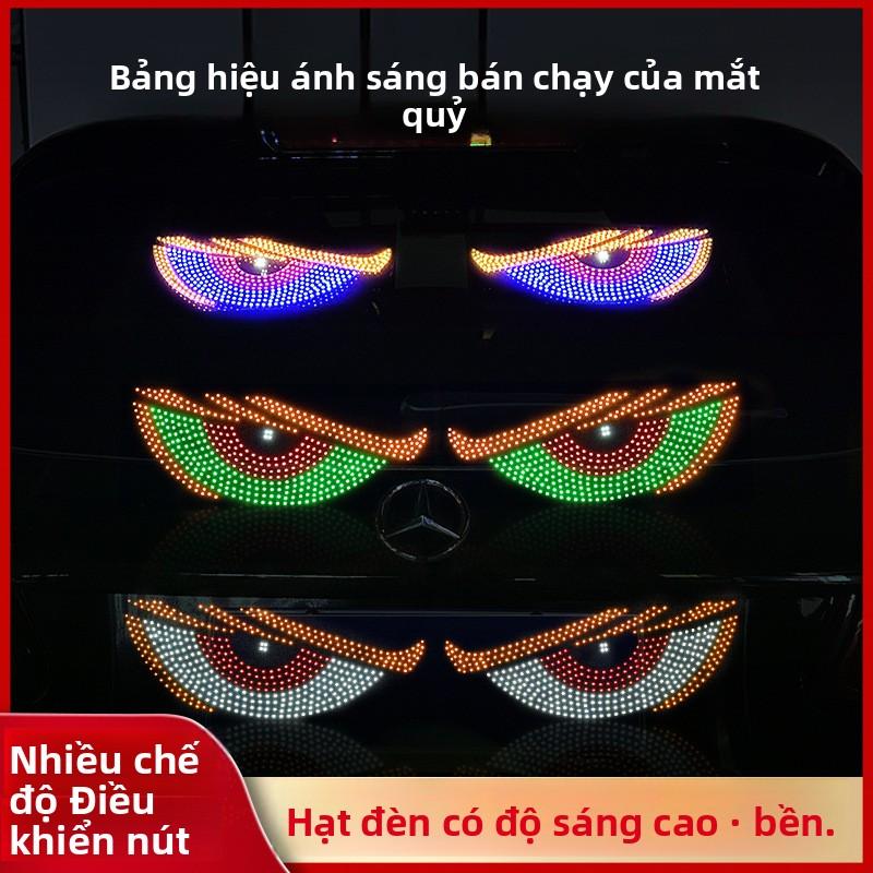 Mắt quỷ LED USB Bộ 2 đèn mắt quỷ di chuyển lớn Thích hợp cho ô tô Màn hình cửa sổ LED có thể lập trình Tương thích với xe tải