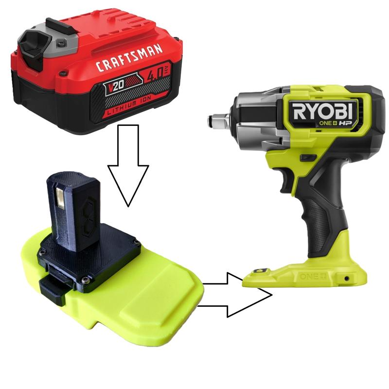 Product Introduction of Đế chuyển pin cho máy Ryobi ONE+ 18v (không bao gồm máy và pin) 6