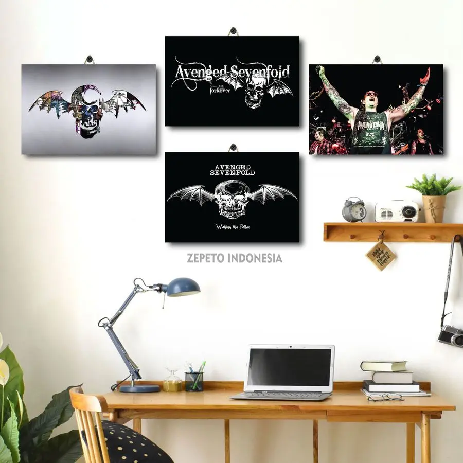 21-44 DEKORASI DINDING AVENGED SEVENFOLD WALLPAPER 20X30 ZXTWQ/IOY04 / DEKORASI CAFE COFFEE KOPI / DESAIN RUANG TAMU / DESAIN POSTER / FOTO DEKORASI RUANG TAMU / HIASAN KAMAR TIDUR / HOME DECOR WALL / HOME DESIGN / POSTER MANFAAT KAYU