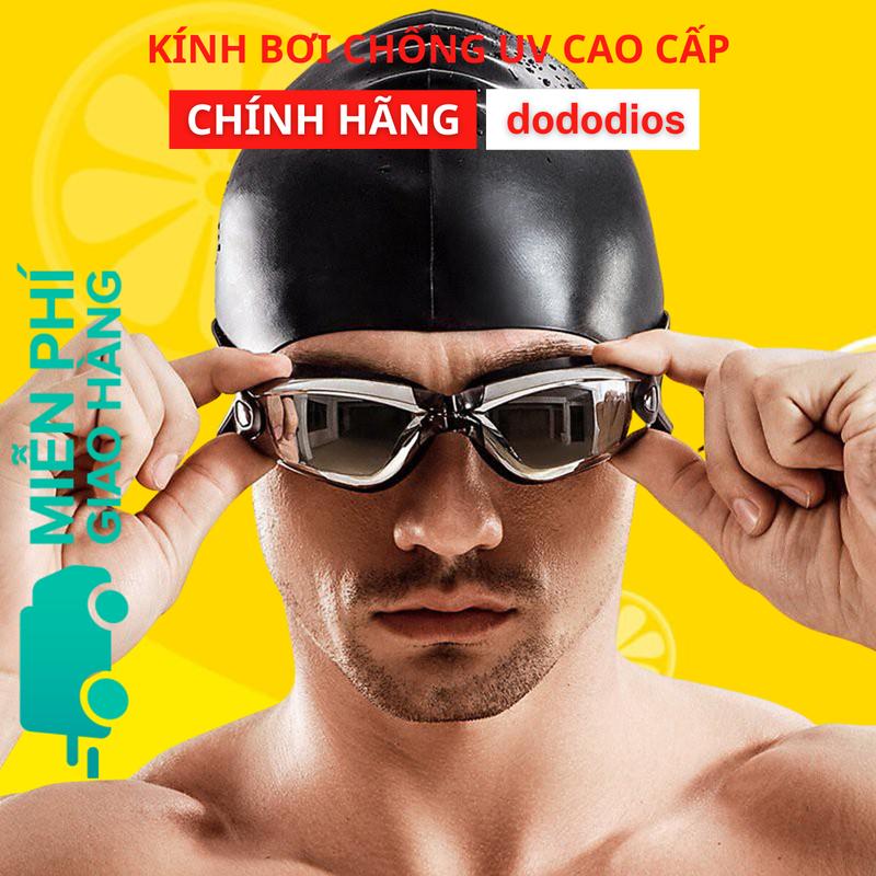 Kính Bơi Silicon Trong Suốt HD Chống Sương Mù Không Thấm Nước Cho Nam Nữ - Hãng Dododios Phụ Kiện - Kính Bơi Cho Trẻ Em, Kính Bơi Cho Người Lớn, Kính Bơi Bịt Tai Cho Trẻ Em