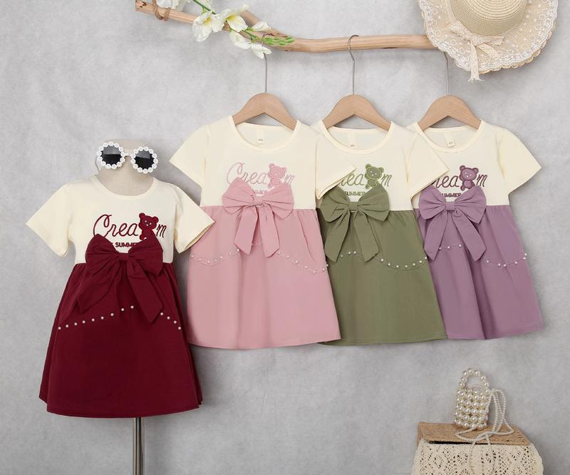 Product Introduction of Váy Hoạt Hình Mùa Hè, Cho Bé Gái, Phong Cách Mới 2025, Váy Cotton Tay Lửng Cho Trẻ Mới Biết Đi, Váy Công Chúa Cho Trẻ Em, Quần Áo Trẻ Em 5